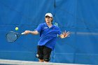 Men's Tennis vs Stonehill  Wheaton College Men's Tennis vs Stonehill College. - Photo by: KEITH NORDSTROM : Wheaton, Tennis